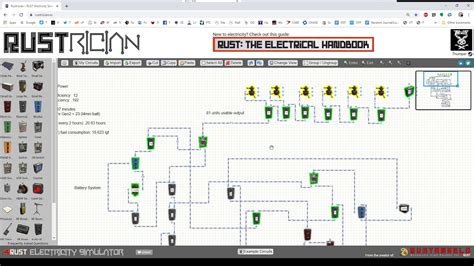 rust electricity schematics